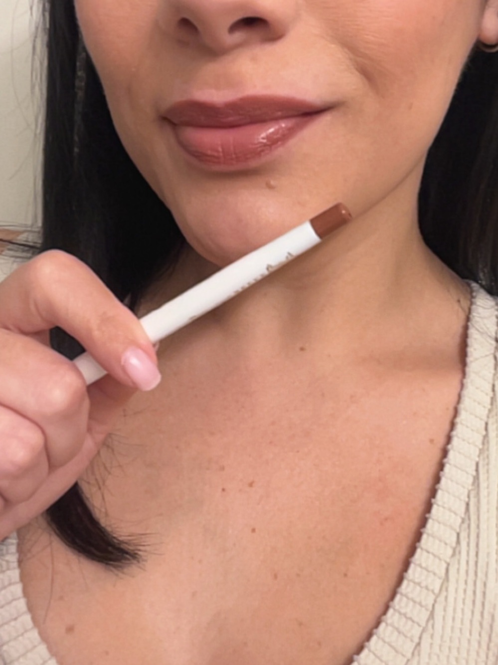 (5) Belle Beauty Waterproof Lip Liner - Pink Coral Nude